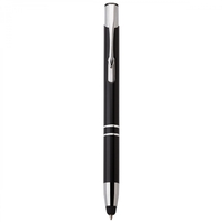 Anodized aluminum push-action pen with a soft capacitive stylus. Due to......