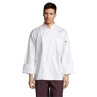 Uncommon Threads Unisex Palermo Executive Chef Coat - White... from ASI 86018...