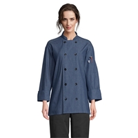 Uncommon Threads Unisex Chambray Chef Coat... from ASI 86018 Scrub Authority...