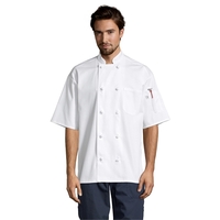 Uncommon Threads Unisex Monterey Coat Chef - White... from ASI 86018 Scrub...