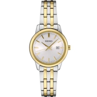 Seiko Ladies' Essentials Collection Two-tone, White dial