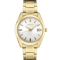 Men's Essentials Watch, White dial, Gold finish... from ASI 61966 HPG / HPG...