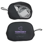 AeroLOFT® Jet Black Tech Organizer Mesh Pouch