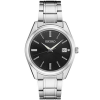 Men's Essentials Watch, Black dial, stainless steel... from ASI 61966 HPG /...