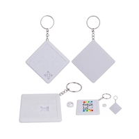 Mini Puzzle Plastic Keychain