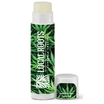 Natural Beeswax Lip Balm - Cannabis Design