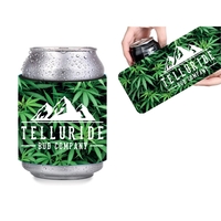 Slap n Wrap Neoprene Cannabis Beverage Insulator -Full Color