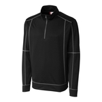 Clique Helsa Performance Mens Half Zip Pullover Sweatshirt