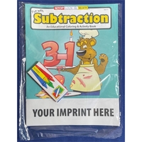 COLORING SET: Fun with Subtraction coloring book fun pack... from ASI 45815...