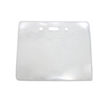 Horizontal PureClear Vinyl Badge Holder (Blank)