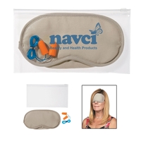 Ear Plugs and Eye Mask Set, great for travel, includes comfort... from ASI...
