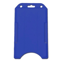 2.27" W x 3.93" H - Vertical Rigid Card Holder (Blank)