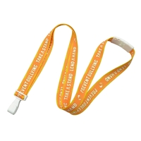 5/8" ANTI-BULLYING dye sublimated breakaway style lanyard with nickel-plated...