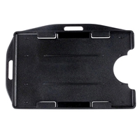 Multi-Directional Rigid Two-Card Holder (Blank)