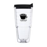 24 oz. Comet Double-Wall Acrylic Tumbler (1 Color Imprint)