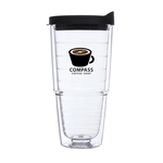 24 oz. Comet Double-Wall Acrylic Tumbler (2 Color Imprint)