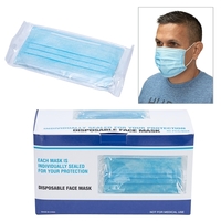 Shield II Box of 40pcs Individually Bagged Disposable Fac...