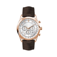 Men's watch designed with a stunning 42mm rose gold stainless steel... from...