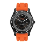 42MM METAL BLACK CASE, 3 HAND MVMT, DTE DISPLAY, B...