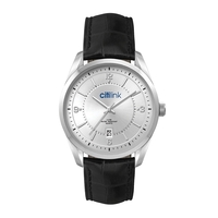 42MM METAL SILVER CASE, 3 HAND MVMT, SILVER DIAL, ...... from ASI 67866...