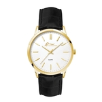 Men's Metal Case 3-Hand movement Men's Gold Plated Metal ...