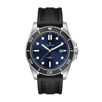 42.5MM STEEL SILVER CASE, 3 HAND MVMT, BLUE DIAL, ...... from ASI 67866...