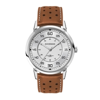 Unisex watch with a 42mm polished brushed silver and black metal... from ASI...