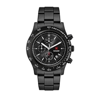 Chronograph watch for men and women featuring a 44mm brushed silver... from...