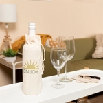 Muslin Wine Tote