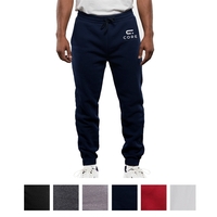 Joggers with an elastic waistband, elastic bottom cuff, drawstring closure...