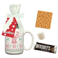 Smores single serve stuffer with a chocolate bar, graham crackers, a... from...