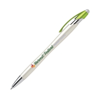 Nimbus Pearl Plastic Pen with Stylus (Full Color Imprint)