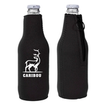 Neoprene Zipper Beer Bottle Cooler (1 Color Imprint)
