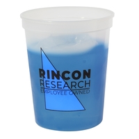 16 oz. Cheer Color Changing Stadium Cup (2 Color Imprint)