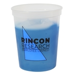 16 oz. Cheer Color Changing Stadium Cup (2 Color Imprint)