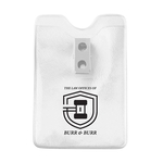 Vertical Clear Vinyl Badge Holder (1 Color Imprint)