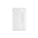 Vertical Rigid Card Holder (1 Color Imprint)