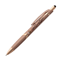 Gemini Softy Rose Gold Plastic Pen (Full Color Imprint)