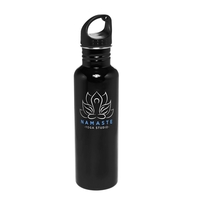 Stave off thirst with our Hydration Stainless Steel Sports Water Bottle.......
