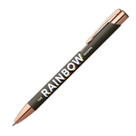 Leo Softy Rose Gold Metal Pen (Full Color Imprint)