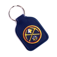 Embroidered Key Tag