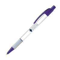 Top Flight Slim Frost Plastic Pen (Full Color Imprint)