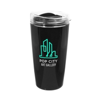 16 oz. Thumb Slide Coffee Tumbler (2 Color Imprint)