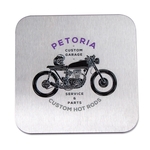 Stainless Steel Square Coaster (Full Color Imprint)