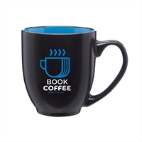Our 16 oz bistro mugs are two-toned with a smooth molded... from ASI 62088...