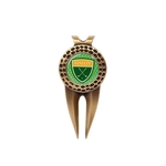 Divot Tool with Offset Printed Removable Ball Marker