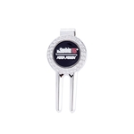Divot Tool with Soft Enamel Removable Ball Marker