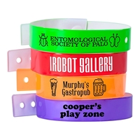 Custom Vinyl Wristband (L-Shaped)