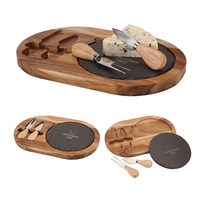 Bon Appetit Slate Cheese Set... from ASI 67866 Logomark/Valumark