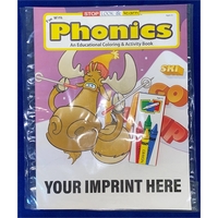 COLORING BOOK SET: Fun with Phonics coloring book fun pack with... from ASI...